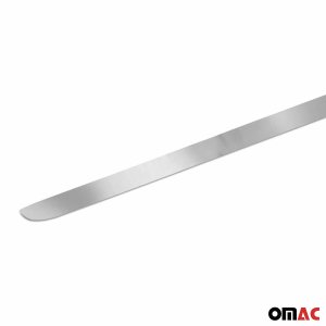 FIAT 500 Tailgate Trim - Omac - S.Steel - Gloss Silver - 2012-2019